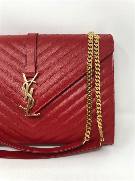 red ysl shoulder bag|ysl shoulder bag collection.